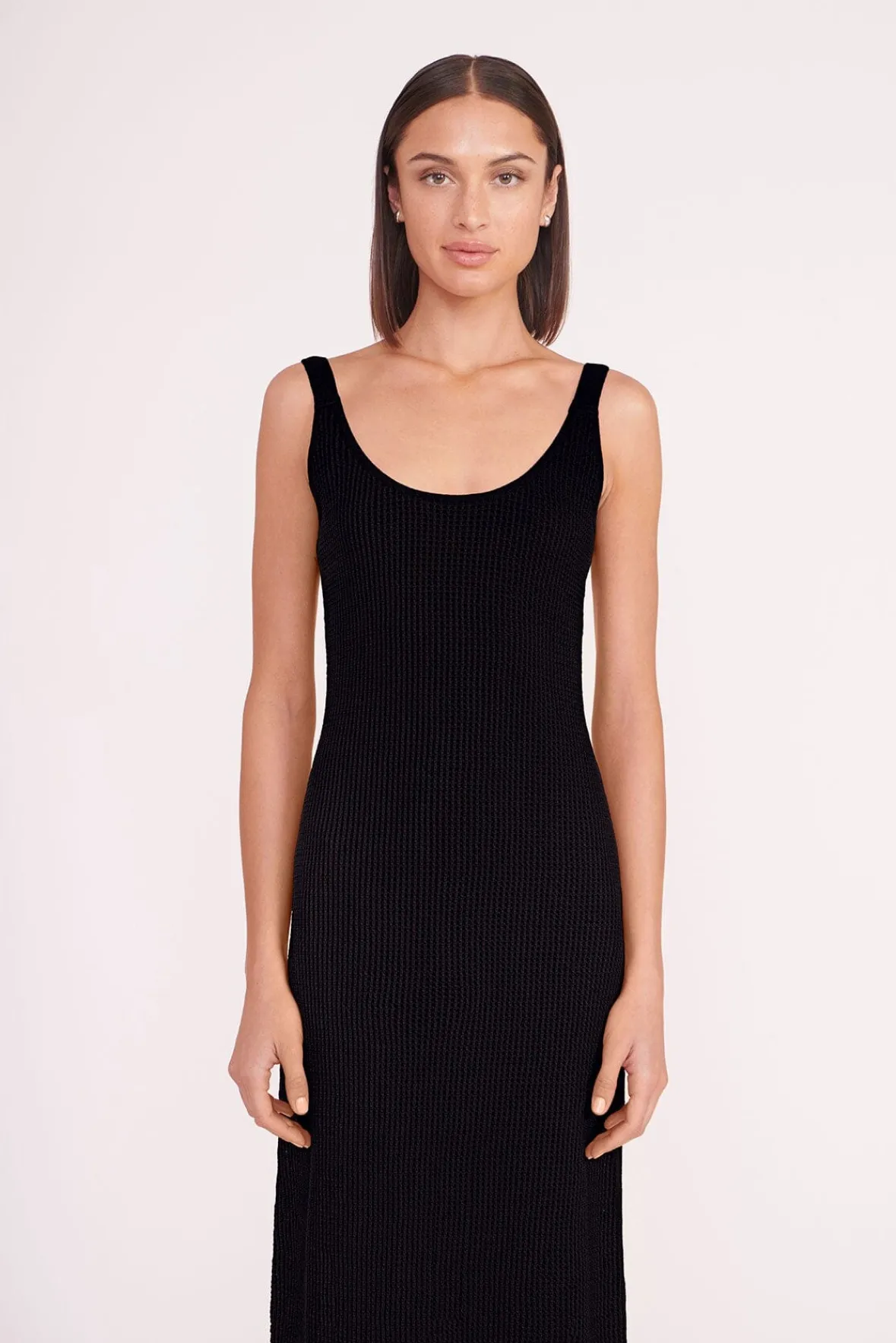 Cover-Ups<STAUD JESSICA COVERUP DRESS BLACK