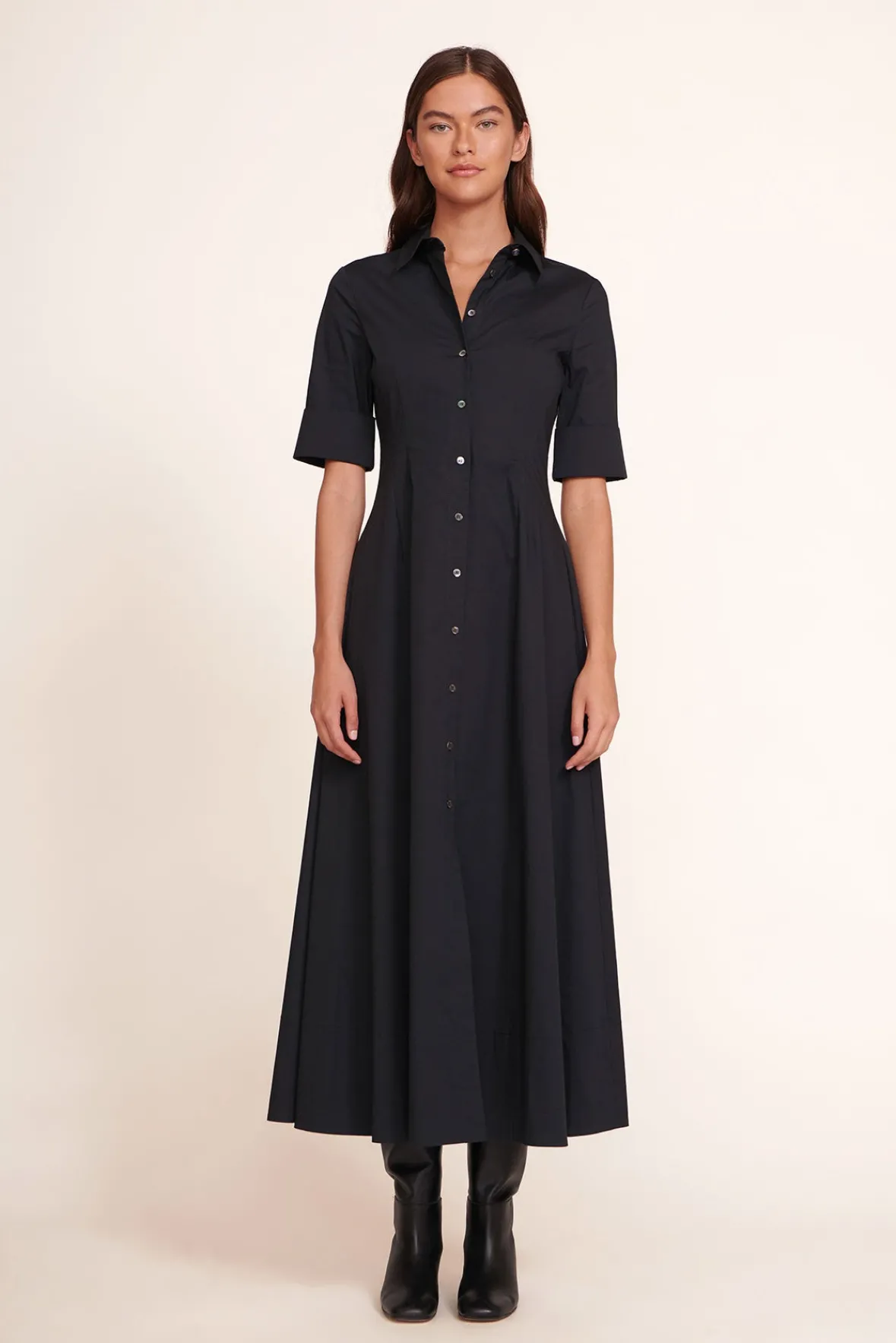 Poplin Shop|Dresses<STAUD JOAN MAXI DRESS BLACK