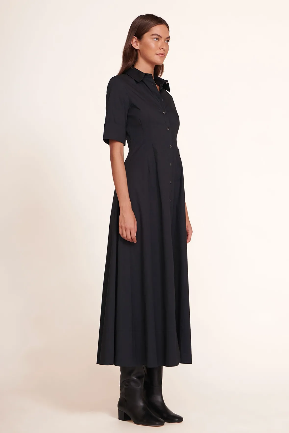 Poplin Shop|Dresses<STAUD JOAN MAXI DRESS BLACK