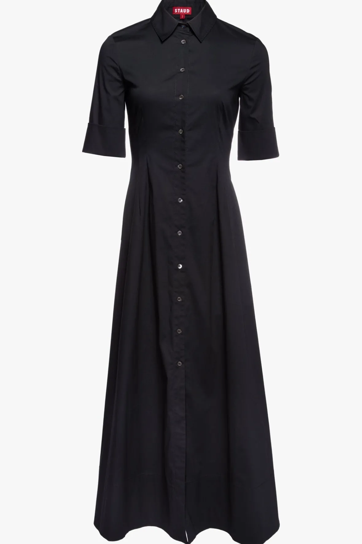 Poplin Shop|Dresses<STAUD JOAN MAXI DRESS BLACK