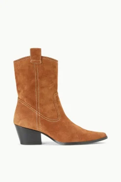 The Boot Shop|Boots<STAUD JUNE BOOT TAN SUEDE TANSUEDE