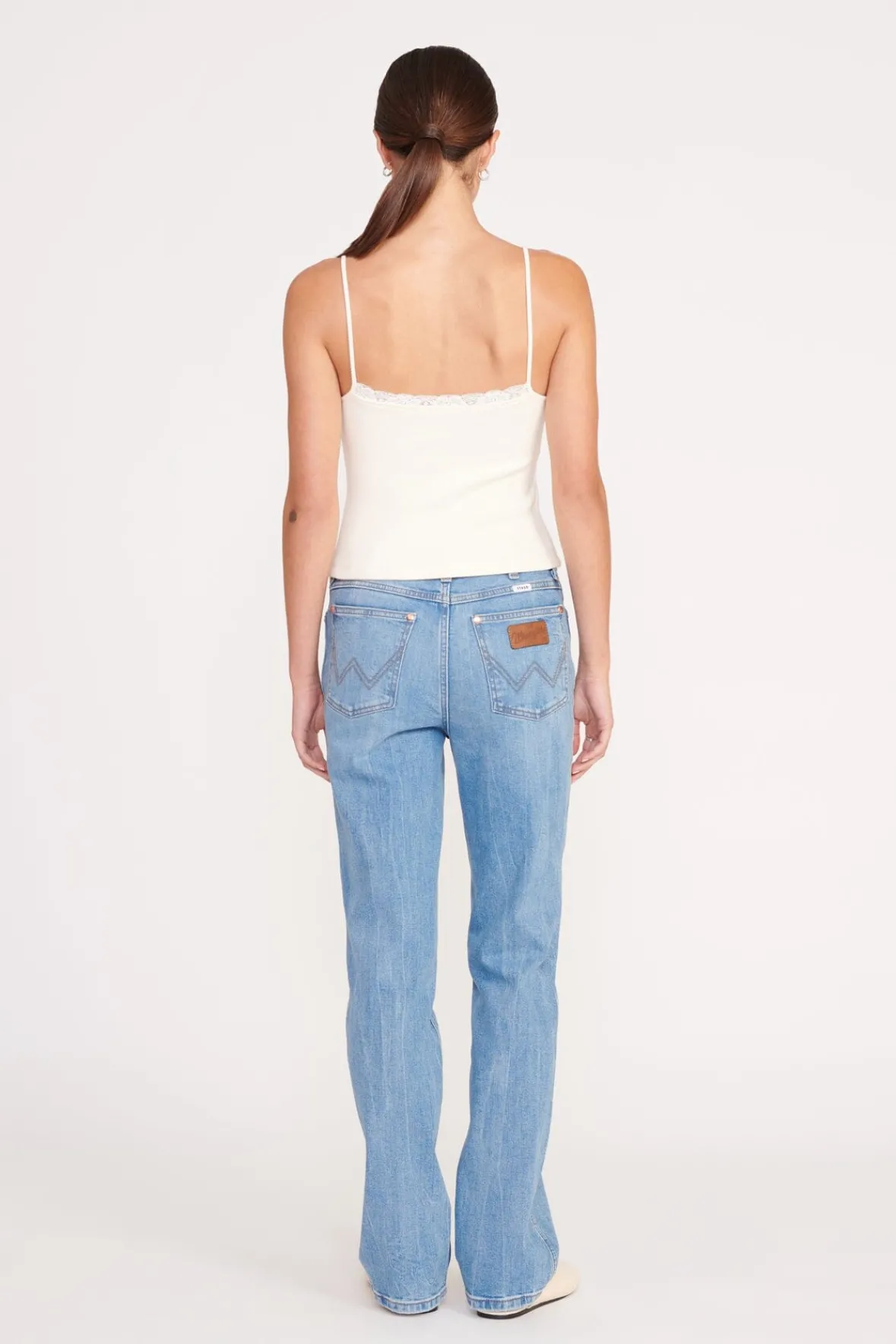Tops<STAUD KAMALI TOP IVORY