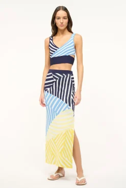Skirts<STAUD KARINA SKIRT  MOSAIC MULTI MOSAICMULTI