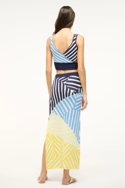 Skirts<STAUD KARINA SKIRT  MOSAIC MULTI MOSAICMULTI