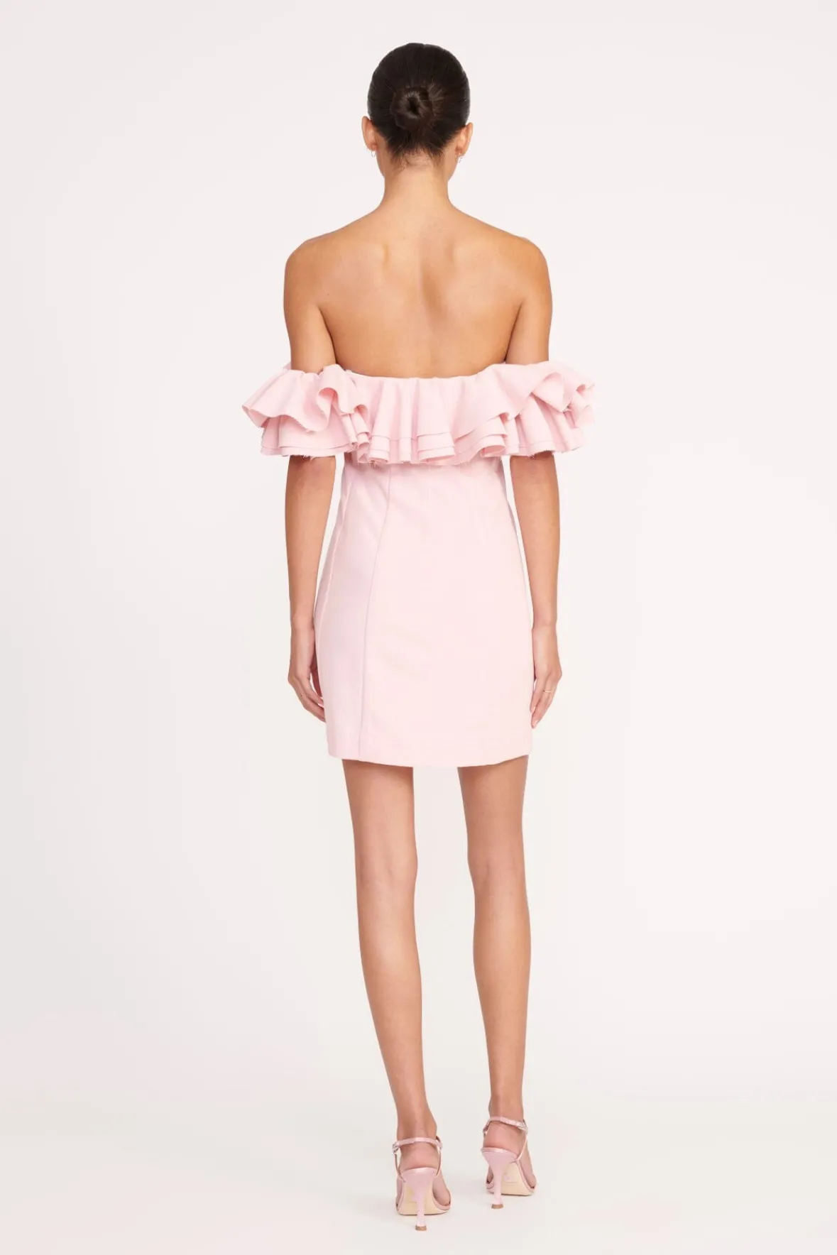 Dresses<STAUD KIARA DRESS CHERRY BLOSSOM CHERRYBLOSSOM