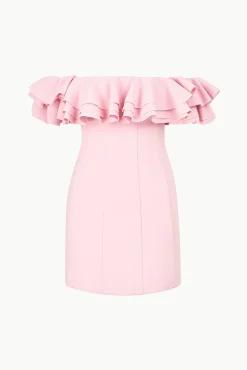 Dresses<STAUD KIARA DRESS CHERRY BLOSSOM CHERRYBLOSSOM