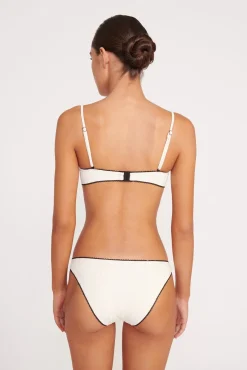 Bikinis<STAUD KIT BIKINI BOTTOM  IVORY BLACK IVORYBLACK