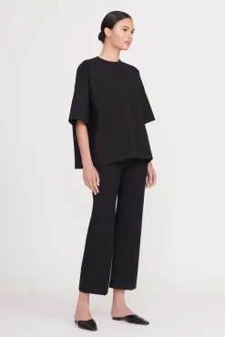Essentials|Pants & Shorts<STAUD KNACK PANT   BLACK