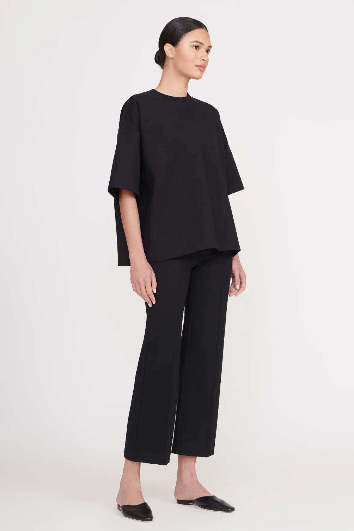 Essentials|Pants & Shorts<STAUD KNACK PANT BLACK