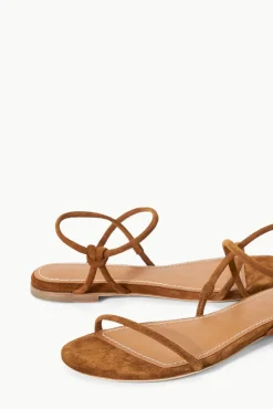 Sandals<STAUD LAUREL SANDAL  TAN SUEDE TANSUEDE