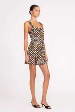 Dresses<STAUD LE SABLE DRESS  DANCE FLOOR DANCEFLOOR