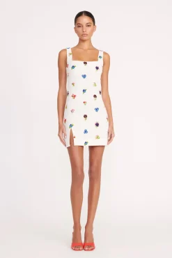 Best Sellers|Dresses<STAUD LE SABLE DRESS  FIRST BLOOM DAY FIRSTBLOOMDAY