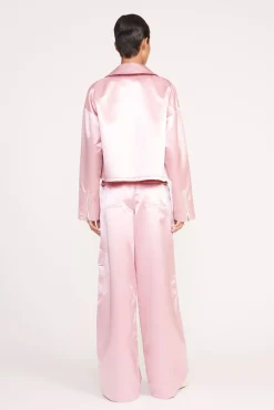 Outerwear & Jackets<STAUD LENNOX JACKET  CHERRY BLOSSOM CHERRYBLOSSOM