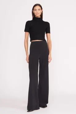 Essentials|Knits<STAUD LILOU SWEATER   BLACK