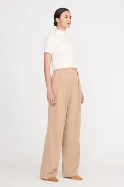 Essentials|Knits<STAUD LILOU SWEATER IVORY