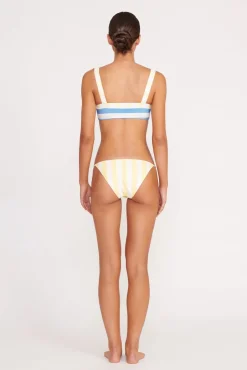 Bikinis<STAUD LIV BIKINI TOP BUTTERCUP SEASHORE STRIPE BUTTERCUPSEASHORESTRIPE