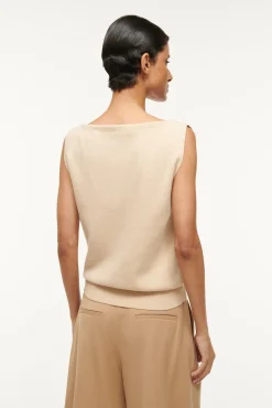 Spring Suiting|Essentials<STAUD LONG LUISA SHORT   CAMEL