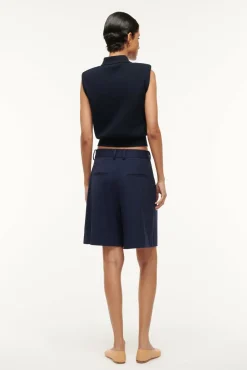 Essentials|Spring Suiting<STAUD LONG LUISA SHORT NAVY