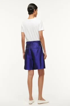 Spring Suiting|The Evening Edit<STAUD LONG LUISA SHORT   VIOLET