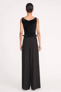 Tops<STAUD LORELAI TOP BLACK