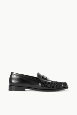 Mules & Flats<STAUD LOULOU LOAFER BLACK