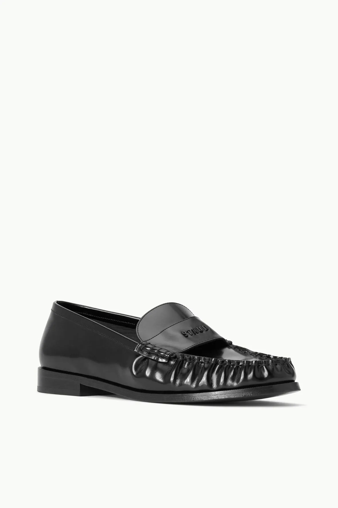 Mules & Flats<STAUD LOULOU LOAFER BLACK