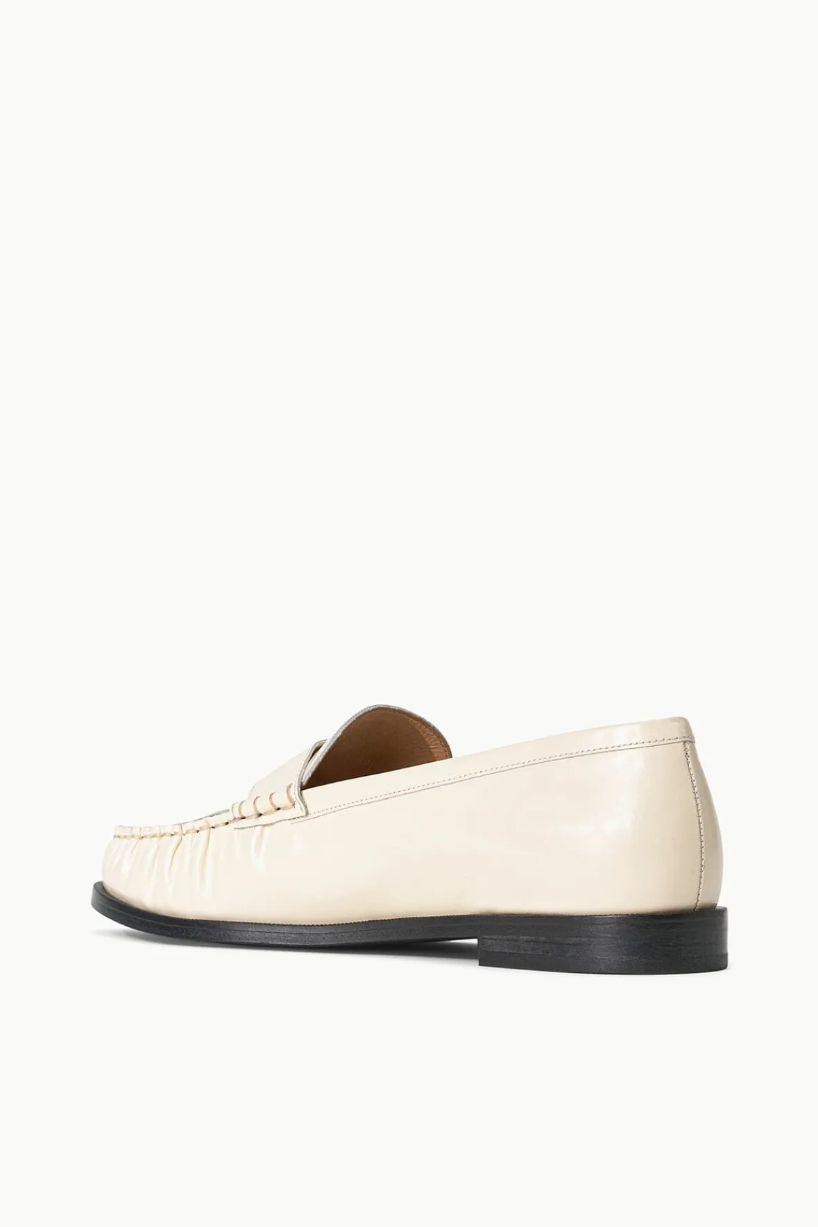 Mules & Flats<STAUD LOULOU LOAFER CREAM