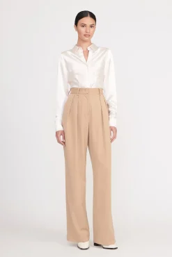 Best Sellers|Spring Suiting<STAUD LUISA PANT  CAMEL SUITING CAMELSUITING