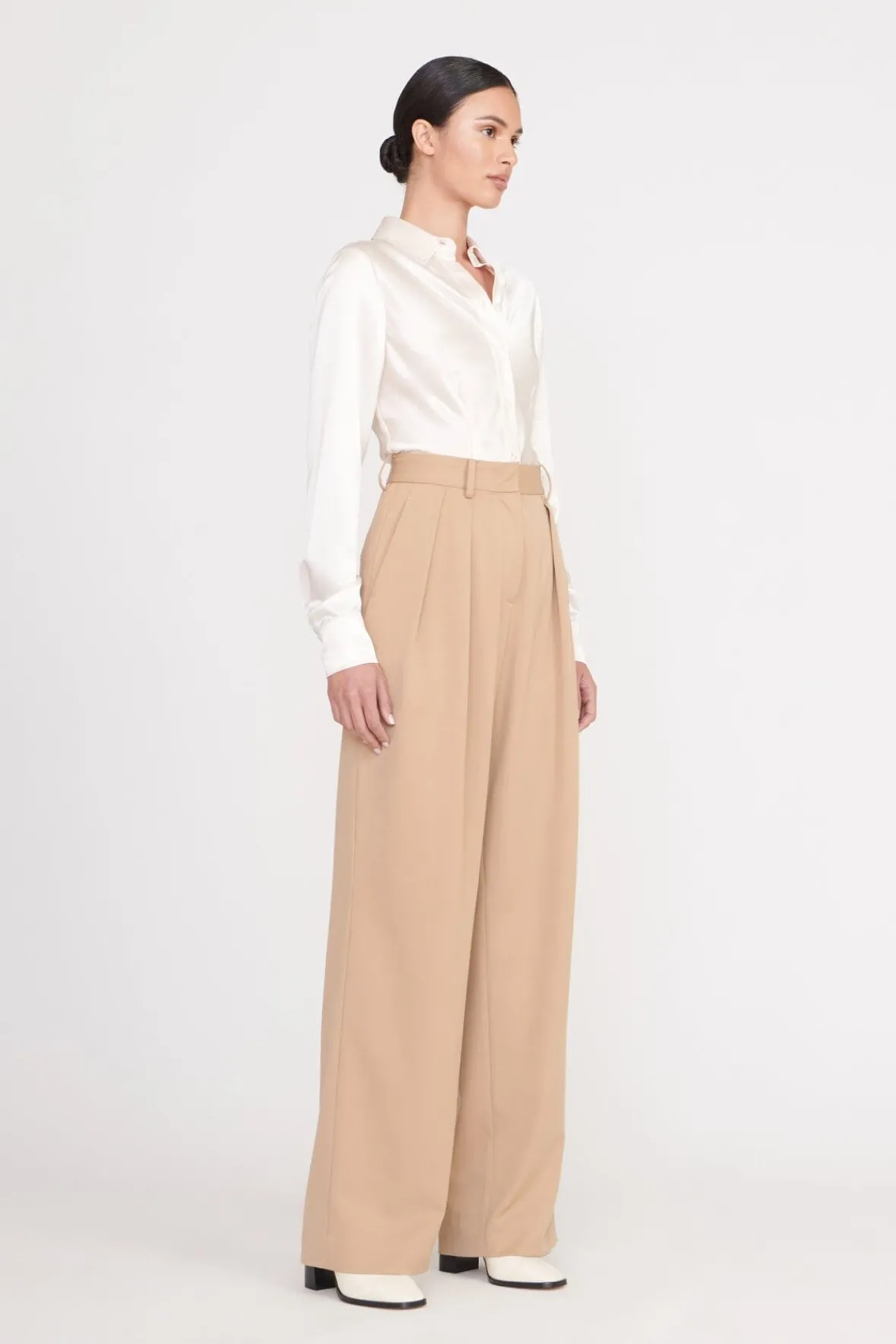 Best Sellers|Spring Suiting<STAUD LUISA PANT CAMEL SUITING CAMELSUITING