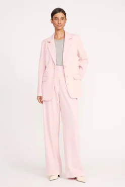 Best Sellers|Essentials<STAUD LUISA PANT  CHERRY BLOSSOM SUITING CHERRYBLOSSOM