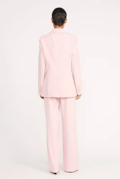 Best Sellers|Essentials<STAUD LUISA PANT CHERRY BLOSSOM SUITING CHERRYBLOSSOM