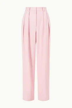 Best Sellers|Essentials<STAUD LUISA PANT CHERRY BLOSSOM SUITING CHERRYBLOSSOM
