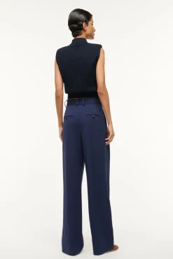 Spring Suiting|Essentials<STAUD LUISA PANT   NAVY