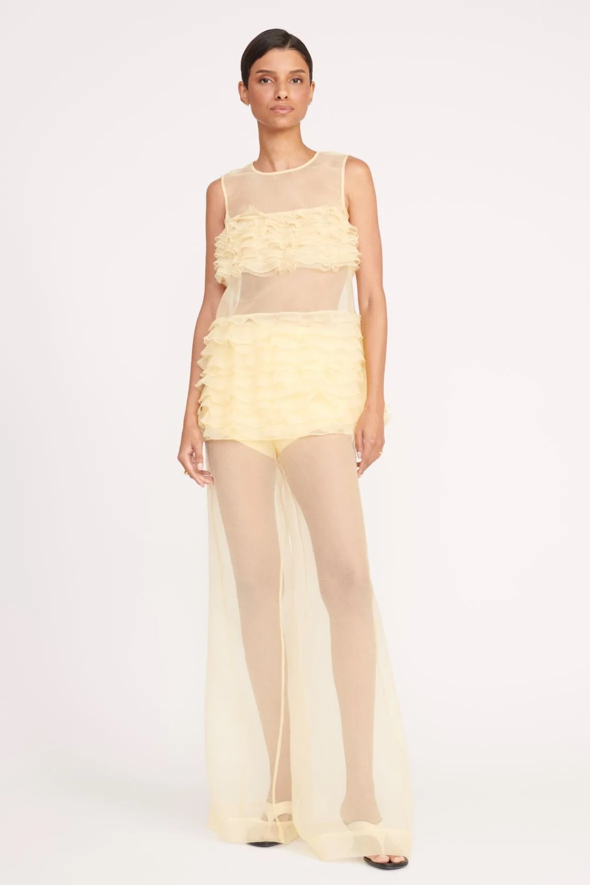 Pants & Shorts<STAUD LUKE PANT LEMON DROP LEMONDROP