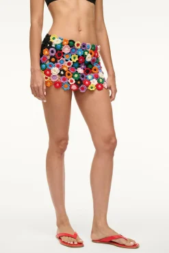 Cover-Ups|Skirts<STAUD MAGDALENA SKIRT   FLORAL