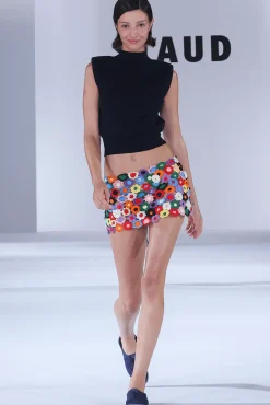 Cover-Ups|Skirts<STAUD MAGDALENA SKIRT   FLORAL
