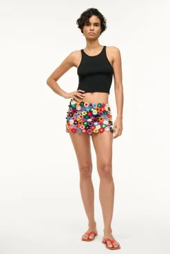 Cover-Ups|Skirts<STAUD MAGDALENA SKIRT   FLORAL