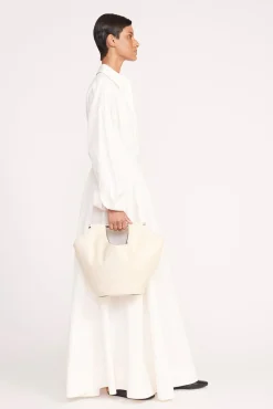 Bucket<STAUD MAR BUCKET BAG   CREAM