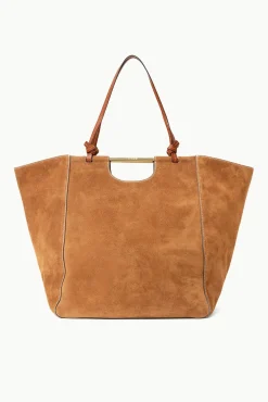 Totes<STAUD MAR TOTE   SUEDE TAN
