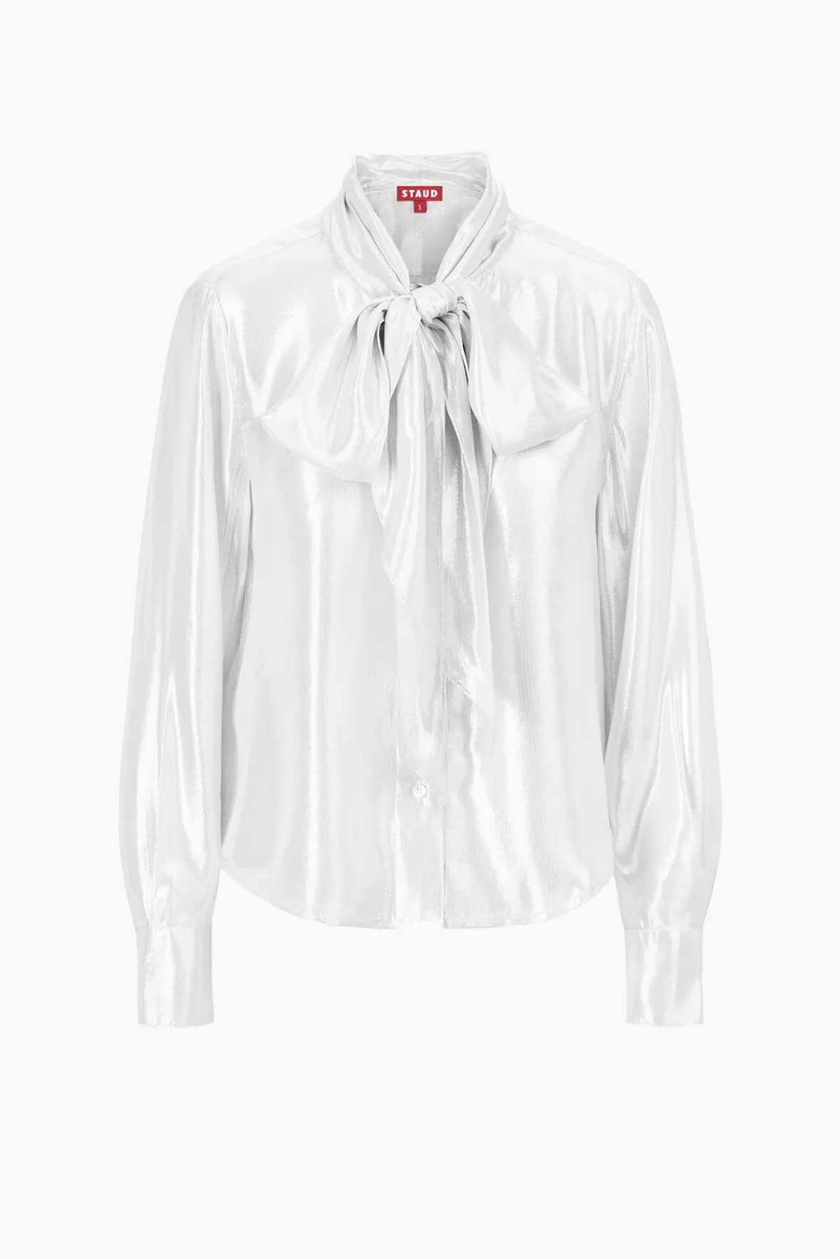 Tops<STAUD MARYN TOP SILVER