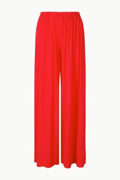Cover-Ups<STAUD MARZA COVERUP PANT  RED ROSE REDROSE