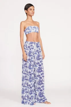 Cover-Ups<STAUD MARZA PANT  BLUE TOILE BLUETOILE