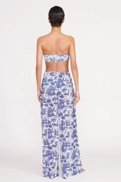 Cover-Ups<STAUD MARZA PANT  BLUE TOILE BLUETOILE