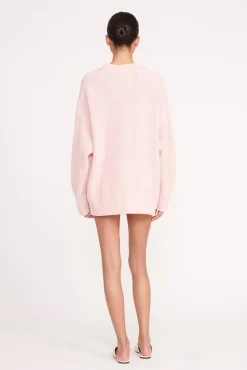 Best Sellers|Knits<STAUD MATILDA CARDIGAN CHERRY BLOSSOM CHERRYBLOSSOM
