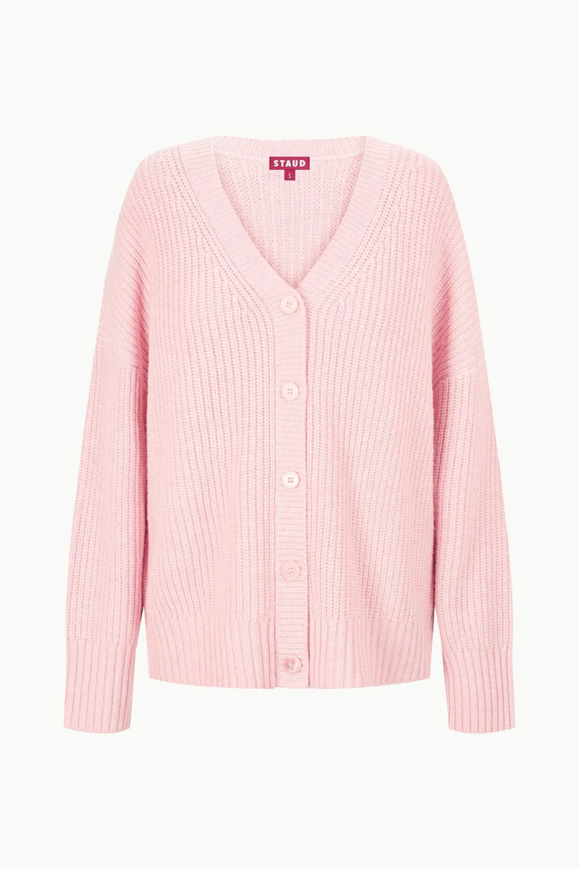 Best Sellers|Knits<STAUD MATILDA CARDIGAN CHERRY BLOSSOM CHERRYBLOSSOM