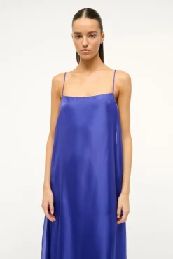 The Evening Edit|Dresses<STAUD MAXI DELFINA DRESS   VIOLET