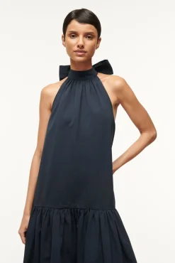 Poplin Shop|Dresses<STAUD MAXI MARLOWE DRESS   NAVY