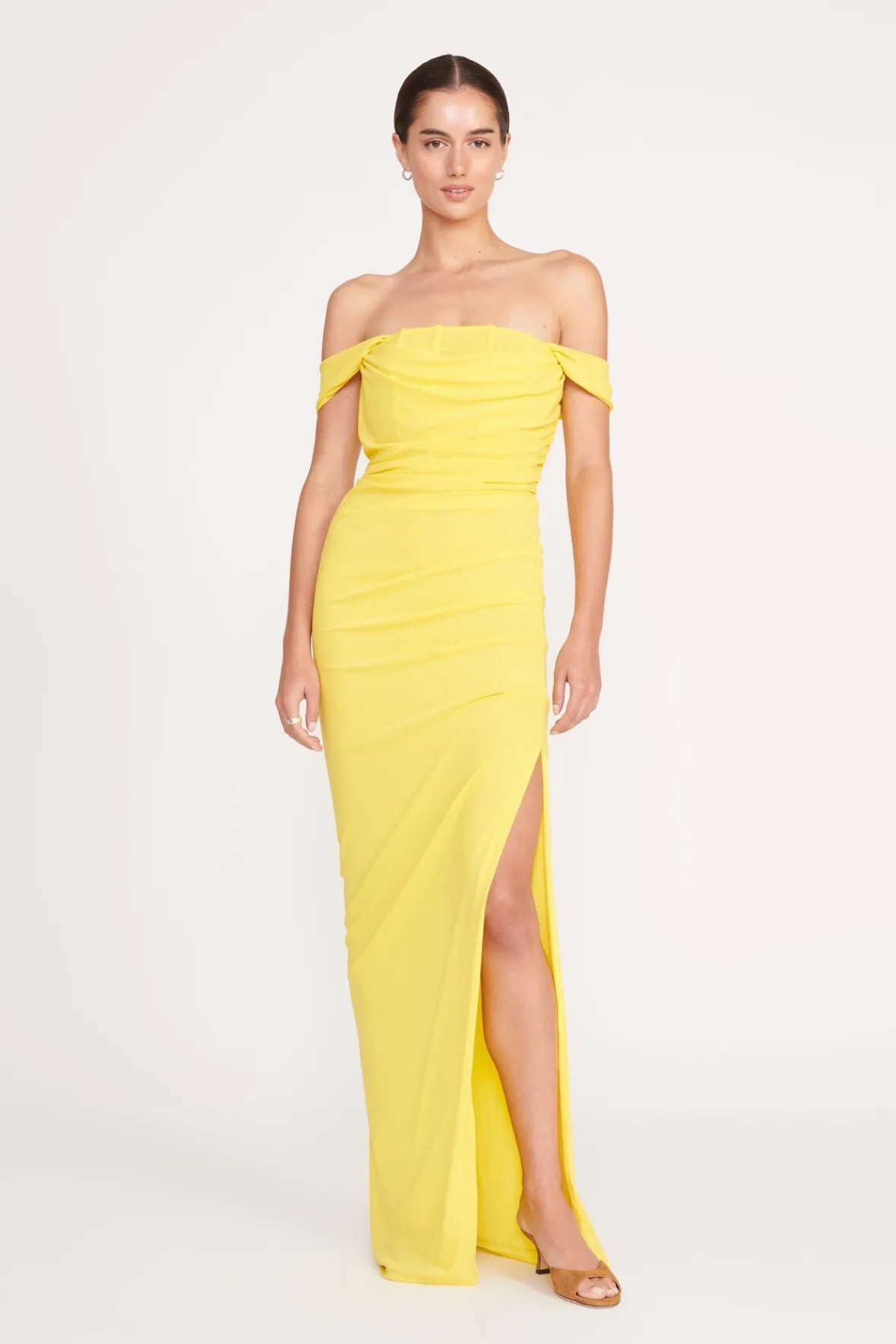 Dresses<STAUD MAXI STORMI DRESS SUMMER