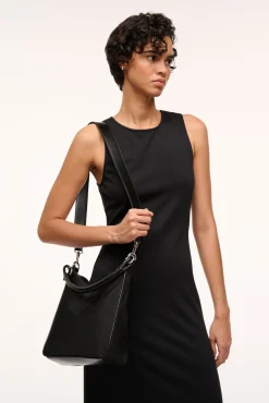 Shoulder<STAUD MEL BAG   NYLON BLACK