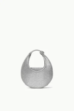 Moon<STAUD MICRO MOON BAG DIAMOND